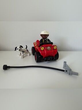 (🩵 $8 when you bundle) Duplo* Fire Truck 4-Wheeler